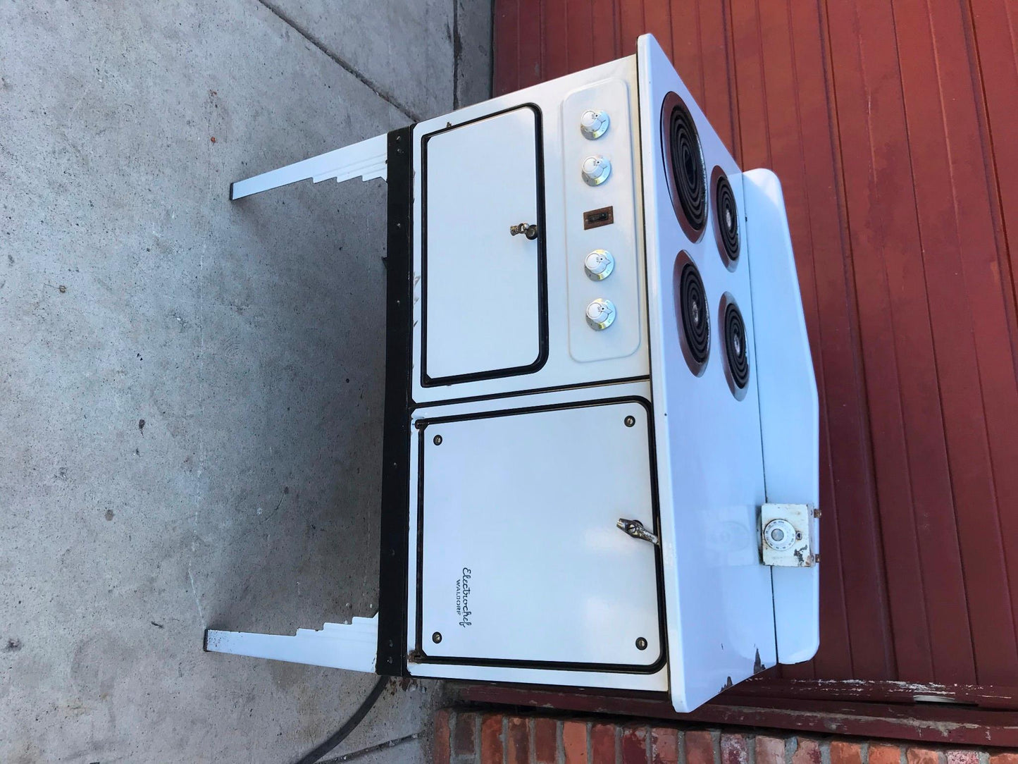 VINTAGE WALDORF K-24 ELECTROCHEF AUTO ELECTRIC RANGE 100% WORKING FREE SHIP