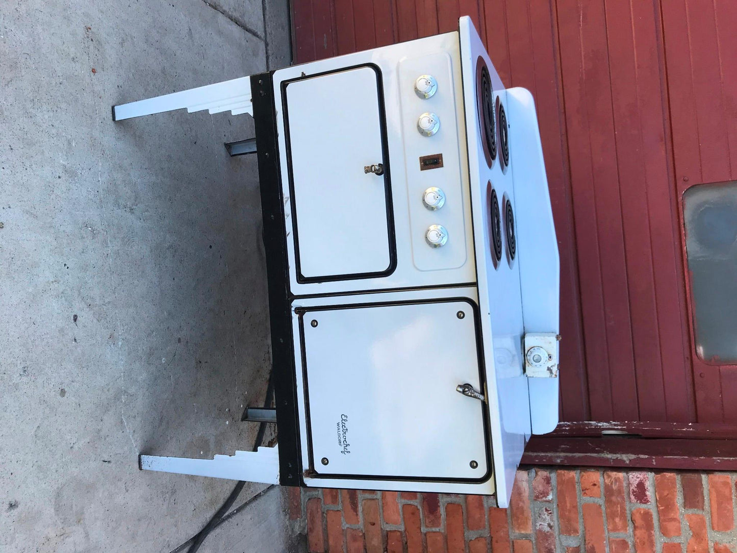 VINTAGE WALDORF K-24 ELECTROCHEF AUTO ELECTRIC RANGE 100% WORKING FREE SHIP