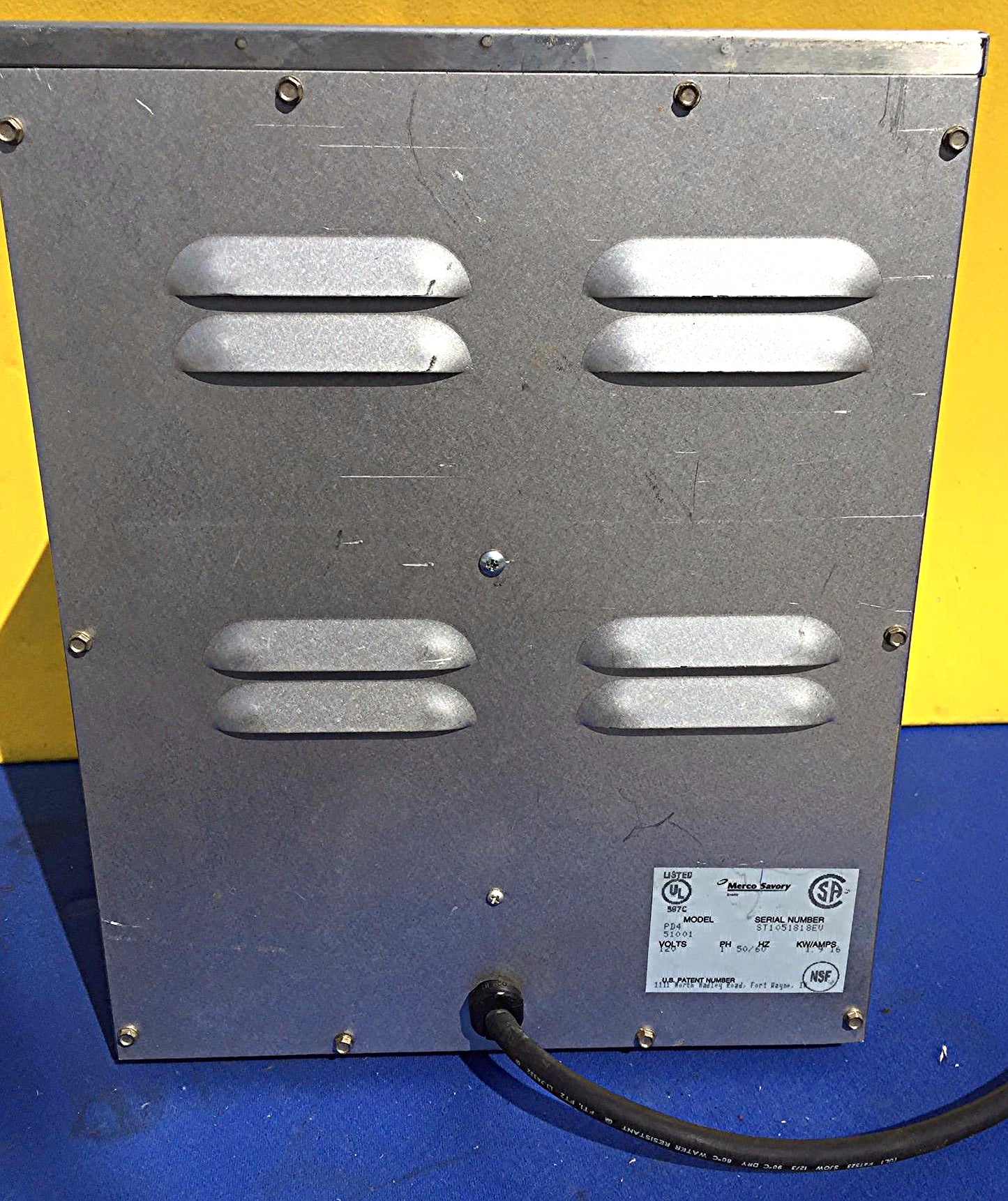 SAVORY POP DOWN COMMERCIAL BREAD TOASTER PD4 WATCH VIDEO FREE SHIP