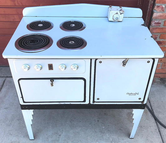 VINTAGE WALDORF K-24 ELECTROCHEF AUTO ELECTRIC RANGE 100% WORKING FREE SHIP