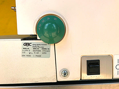 GBC 111PM-3 Electric Paper Punch SquareHole WorksPerfectly WATCH VIDEO FREE SHIP