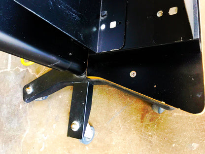 ERGOQUEST POWER COMPUTER WORKSTATION HILO DESK TABLE WHEELS WATCH VIDEO FREESHIP