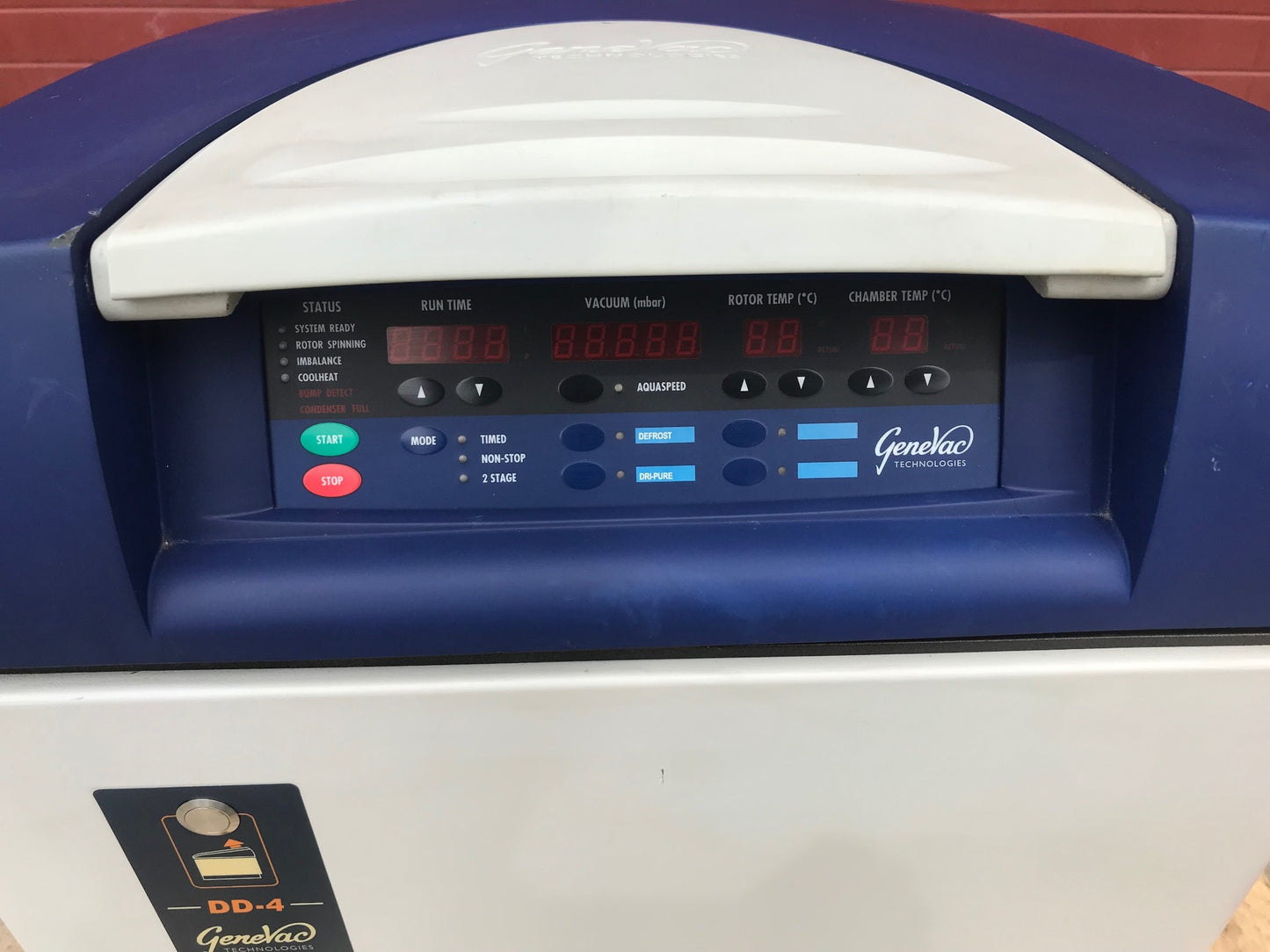 GENEVAC DD-4 SERIES II EVAPORATOR FREESHIP