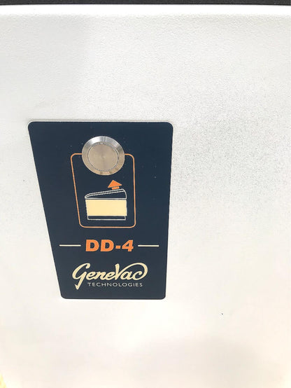GENEVAC DD-4 EVAPORATOR with FIXED ANGLE ROTOR and NO PUMP FREE SHIP