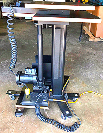 ERGOQUEST POWER COMPUTER WORKSTATION HILO DESK TABLE WHEELS WATCH VIDEO FREESHIP