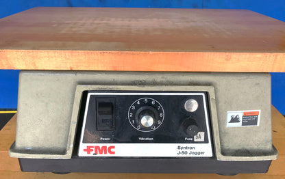 FMC SYNTRON J-50-B Benchtop FLAT PAPER JOGGER 22" Platform WATCH VIDEO FREESHIP