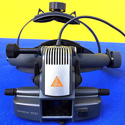 HEINE OMEGA 500 WIRELESS BINOCULAR INDIRECT UNPLUGGED OPHTHALMOSCOPE FREE SHIP