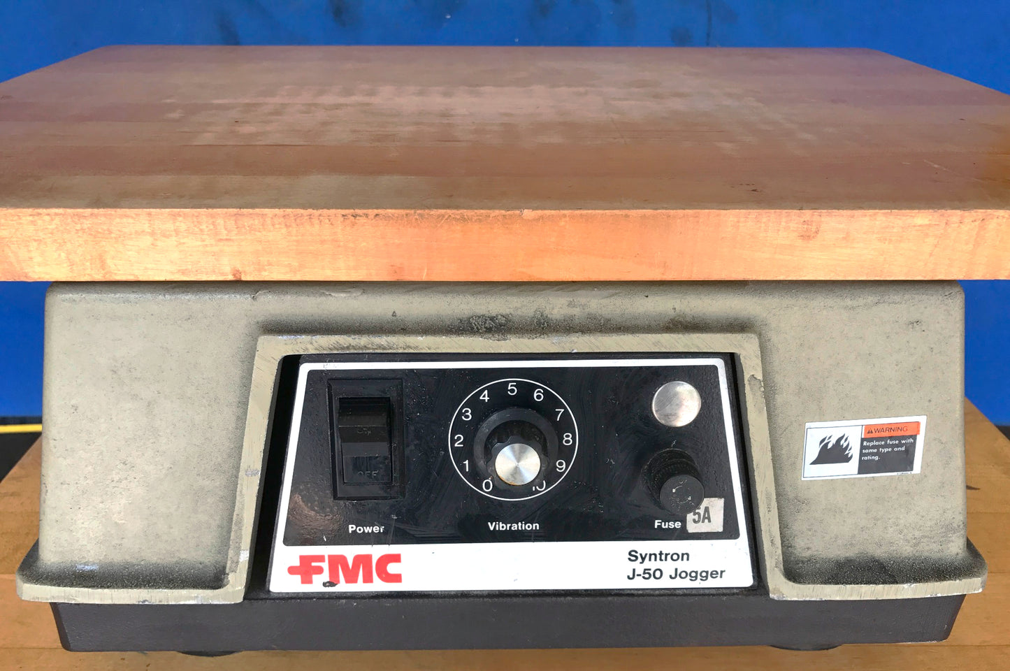 FMC SYNTRON J-50-B Benchtop FLAT PAPER JOGGER 22" Platform WATCH VIDEO FREESHIP