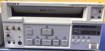 SONY SVO-9500MD Video Cassette Recorder S-VHS Stereo Medical Ultrasound FREESHIP