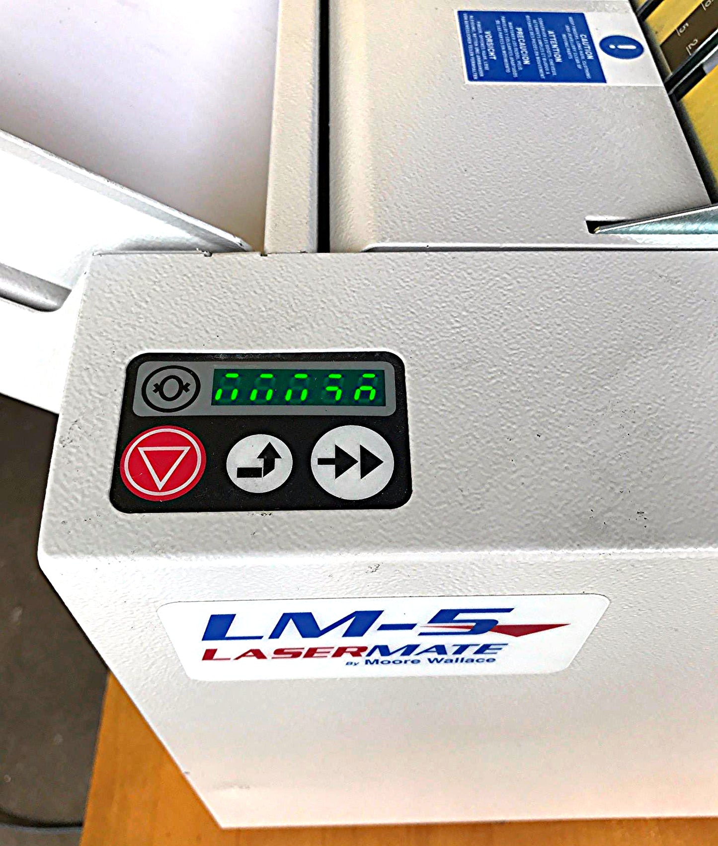 MOORE LM-5 LASERMATE PRESSURE SEALER Works Perfectly WATCH VIDEO FREESHIP