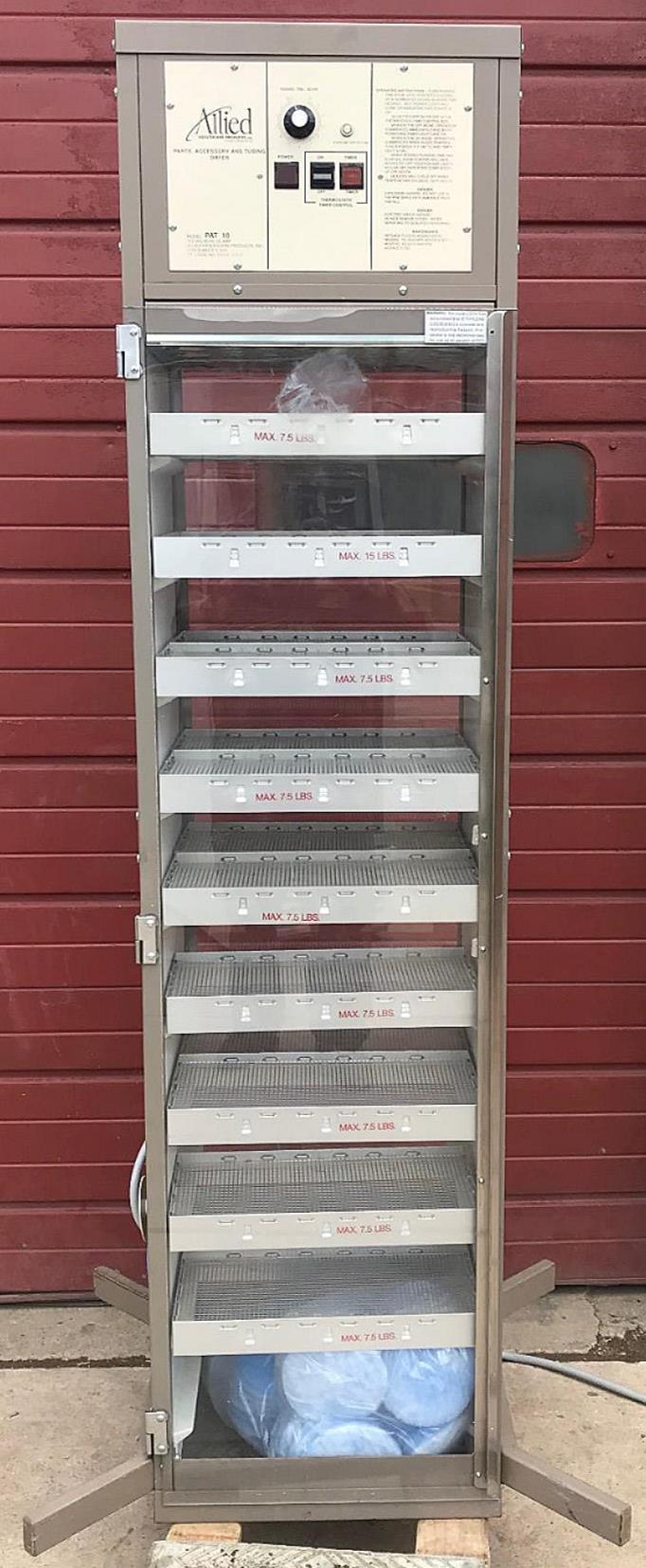 ALLIED HEALTHCARE MODEL PAT10 MEDICAL HOSE MASK TUBE DRYER DISSECATOR WATCHVIDEO