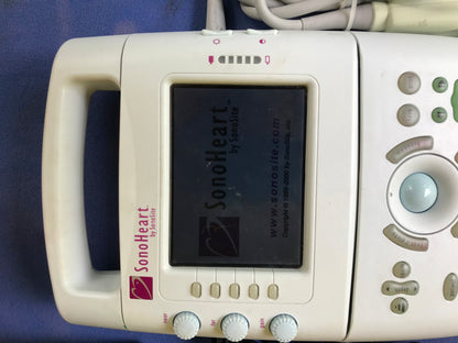 SONOVISION SONOHEART C15/4-2MHZ TRANSDUCER HAND ELECTROCARDIOGRAPHY WATCH VIDEO