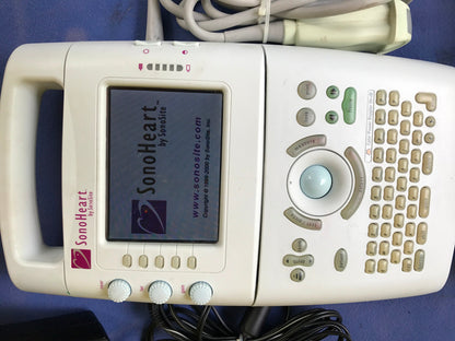 SONOVISION SONOHEART C15/4-2MHZ TRANSDUCER HAND ELECTROCARDIOGRAPHY WATCH VIDEO