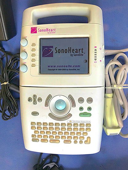SONOVISION SONOHEART C15/4-2MHZ TRANSDUCER HAND ELECTROCARDIOGRAPHY WATCH VIDEO