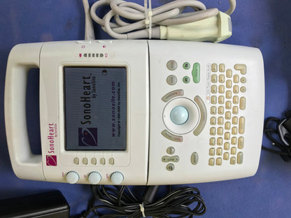 SONOVISION SONOHEART C15/4-2MHZ TRANSDUCER HAND ELECTROCARDIOGRAPHY WATCH VIDEO