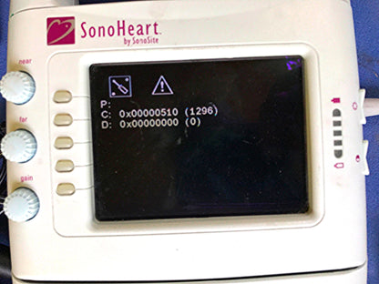 SONOVISION SONOHEART C15/4-2MHZ TRANSDUCER HAND ELECTROCARDIOGRAPHY WATCH VIDEO