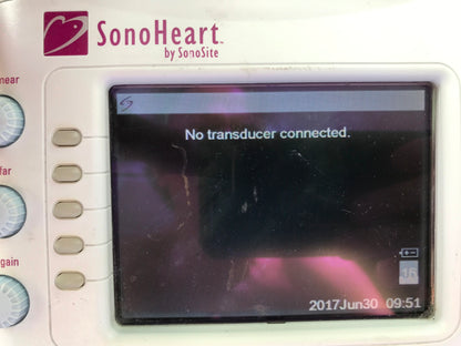 SONOVISION SONOHEART C15/4-2MHZ TRANSDUCER HAND ELECTROCARDIOGRAPHY WATCH VIDEO