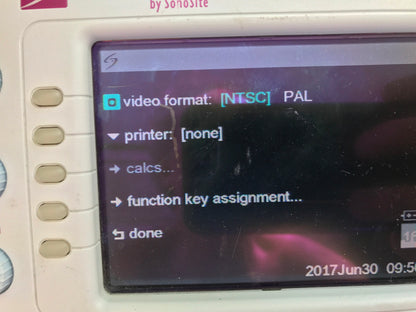 SONOVISION SONOHEART C15/4-2MHZ TRANSDUCER HAND ELECTROCARDIOGRAPHY WATCH VIDEO