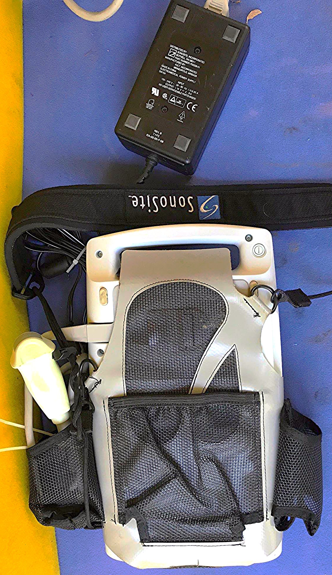 SONOVISION SONOHEART C15/4-2MHZ TRANSDUCER HAND ELECTROCARDIOGRAPHY WATCH VIDEO