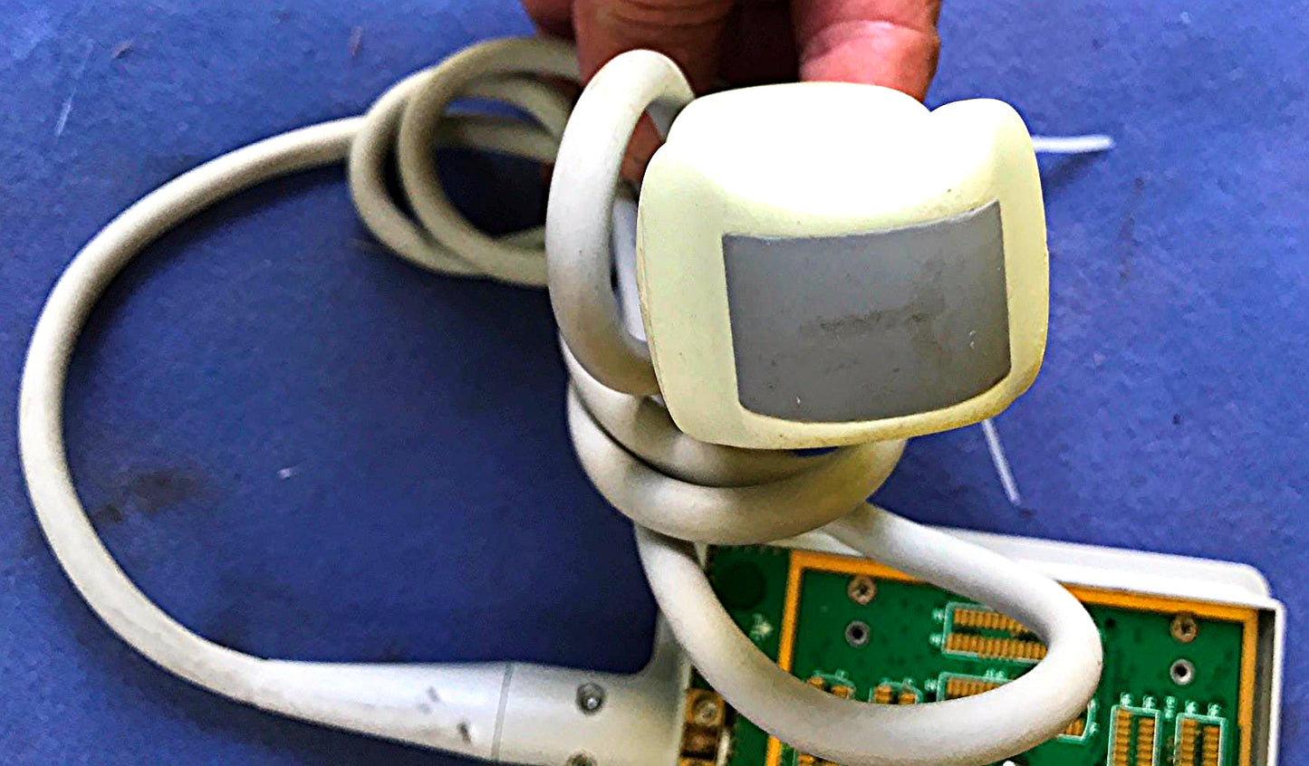 SONOVISION SONOHEART C15/4-2MHZ TRANSDUCER HAND ELECTROCARDIOGRAPHY WATCH VIDEO