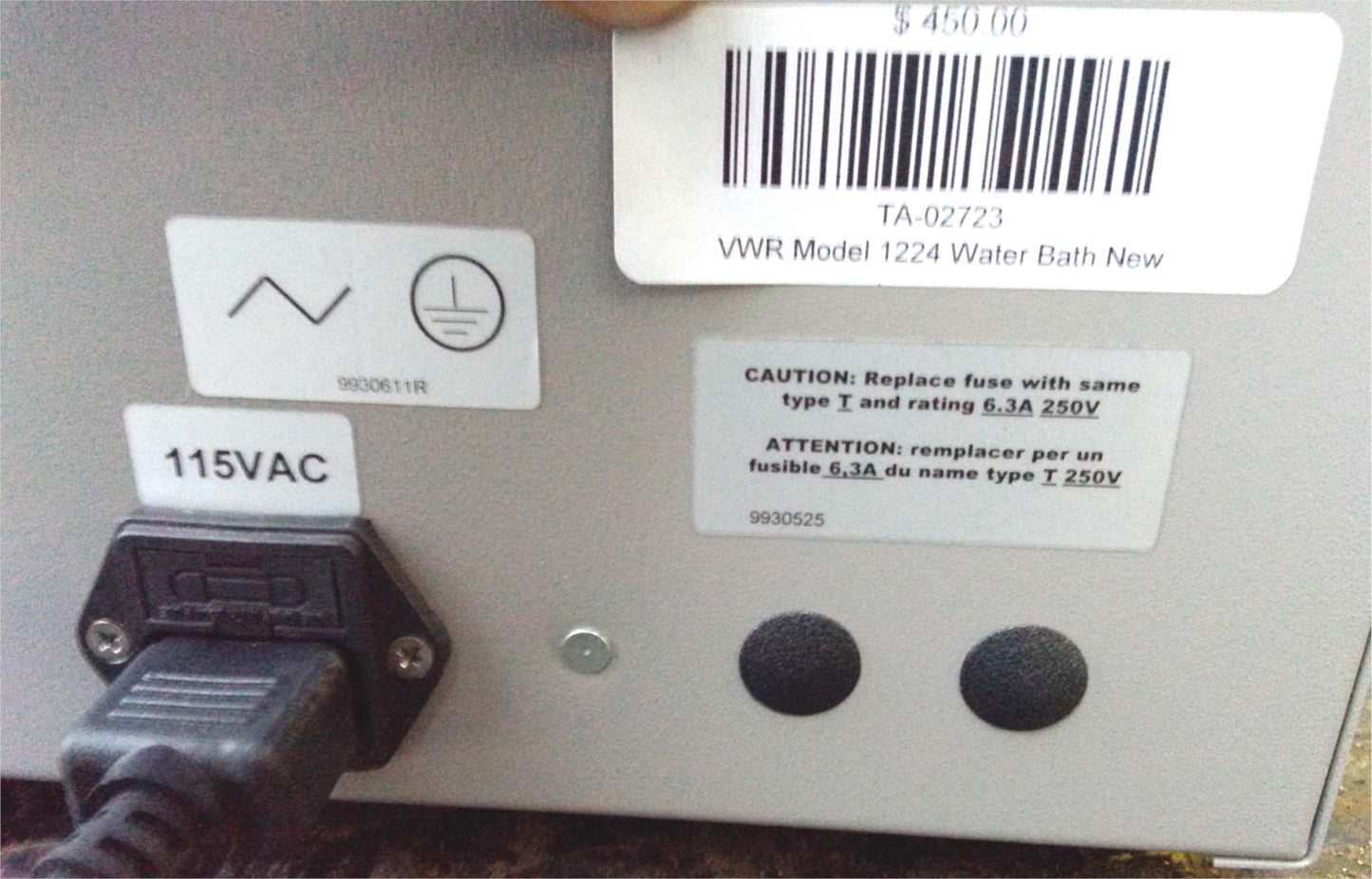 BRANDNEW VWR 1224 HEATED 2 Liter WATER BATH with COVER 90 DAY WARRANTY FREE SHIP