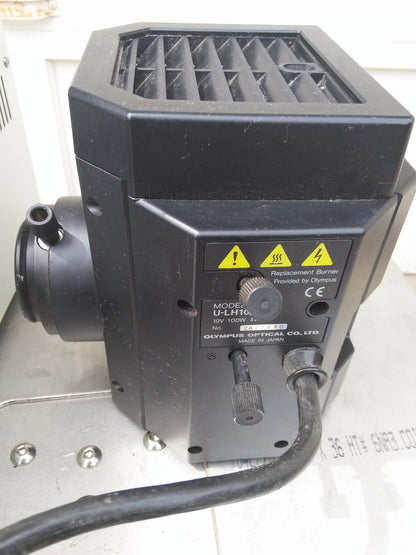OLYMPUS BH2-RFL-T3 POWER SUPPLY with OLYMPUS U-LH100 Microscope Lamp 19V 100W