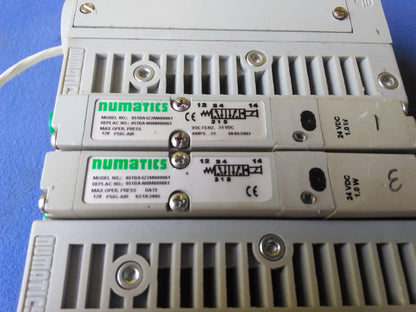 Two Units of NUMATICS 051BA4Z2MN00061 SOLENOID VALVE (s) 24VDC