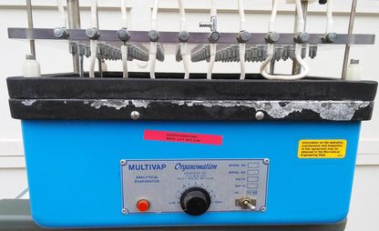 MULTIVAP ORGANOMATION MODEL 114 ANALYTICAL EVAPORATOR