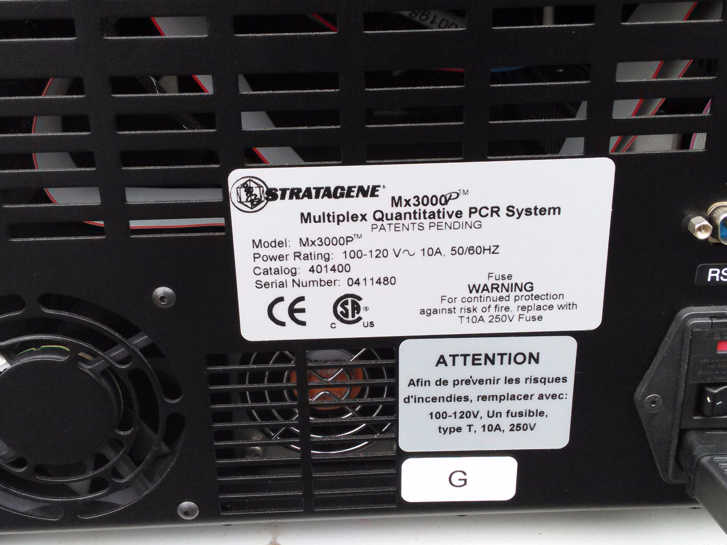 STRATAGENE Mx3000P qPCR System