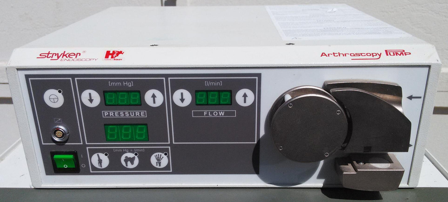 STRYKER ENDOSCOPY 350-402-000 HERMES READY ARTHROSCOPY PUMP