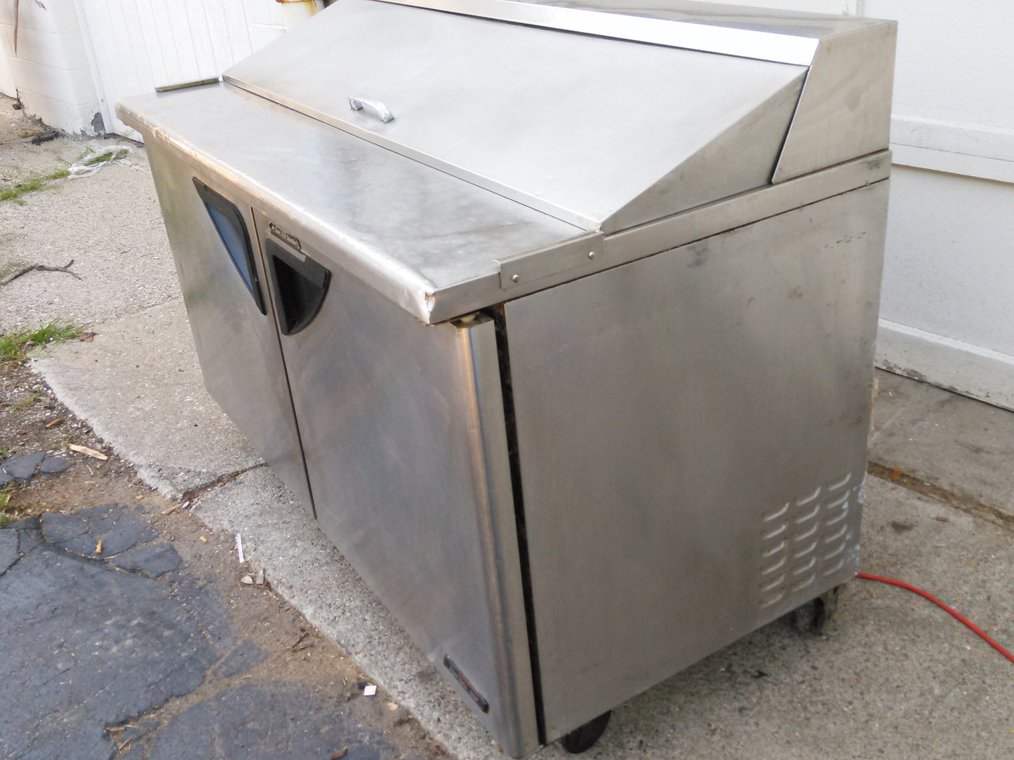 TURBO AIR TWR-60SD 60" 16cf Commercial Worktop Cooler 2 Doors Stainless