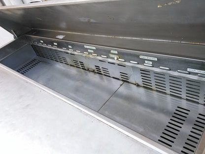 TURBO AIR TWR-60SD 60" 16cf Commercial Worktop Cooler 2 Doors Stainless