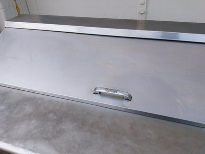 TURBO AIR TWR-60SD 60" 16cf Commercial Worktop Cooler 2 Doors Stainless
