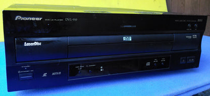 HIGH END PIONEER MODEL DVL-919 LASERDISC, DVD, CD VCD CDR PLAYER Tested/working
