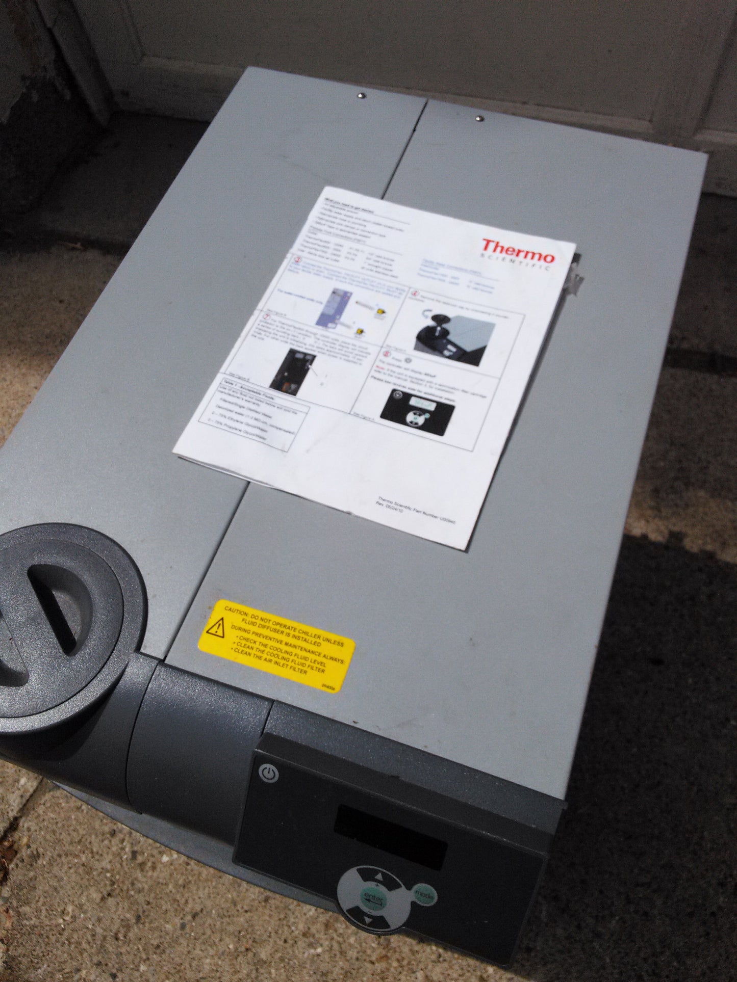 NESLAB THERMO SCIENTIFIC THERMOFLEX 2500 RECIRCULATING CHILLER COLE PALMER