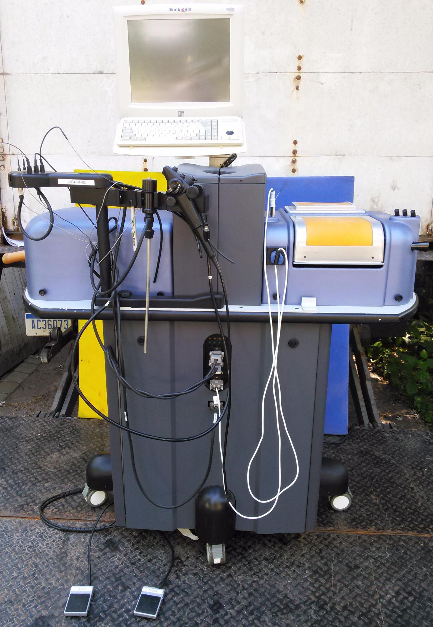 SIMBIONIX URO-MENTOR SIMULATOR ENTEROSCOPE FLUOROSCOPY MEDICAL TRAINING