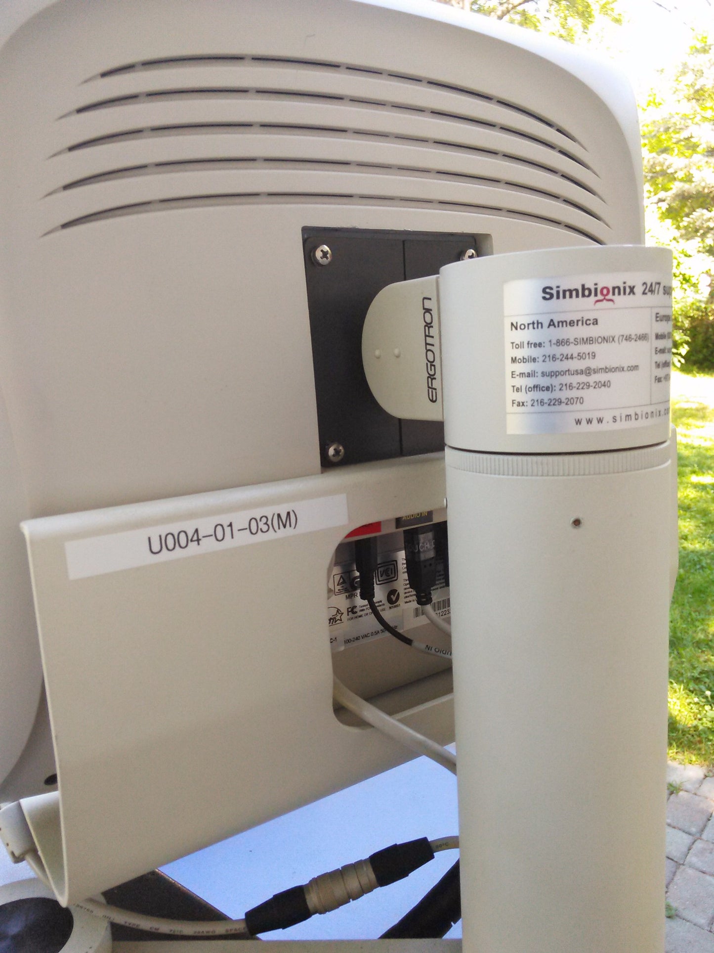 SIMBIONIX URO-MENTOR SIMULATOR ENTEROSCOPE FLUOROSCOPY MEDICAL TRAINING