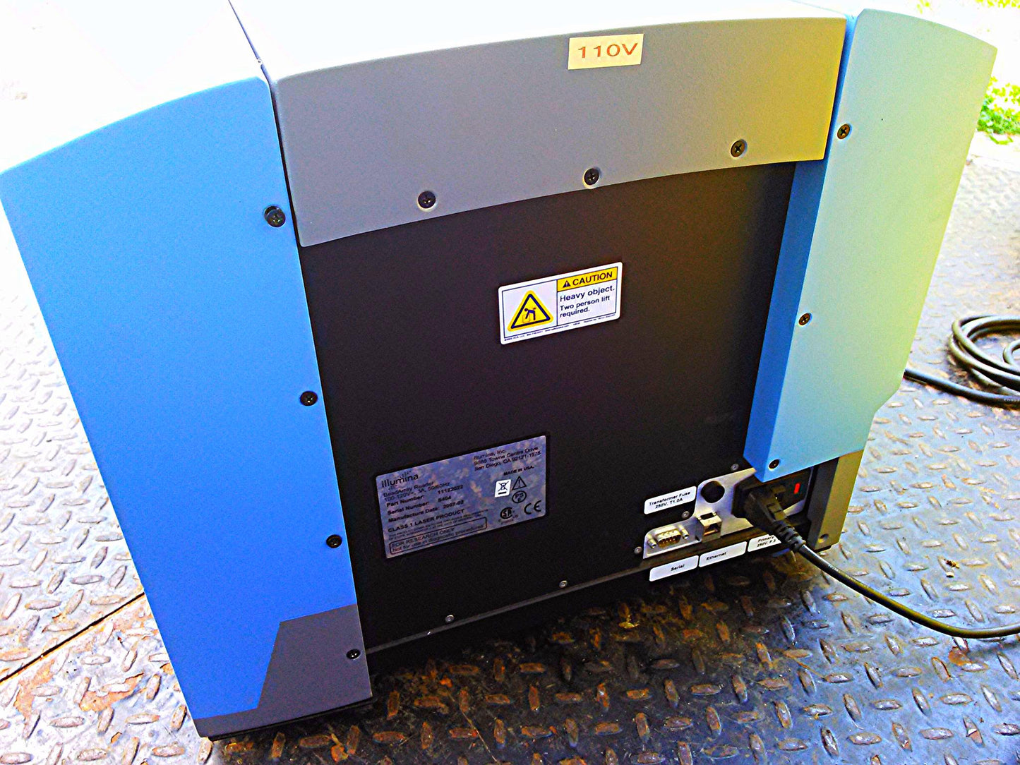 ILLUMINA BEADARRAY Bead Array Reader Microarray LASER SCANNER PARTNUMB: 11182022