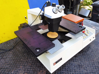 RUCKER & KOLLS MODEL 1032 BAUSCH LOMB BINOCULAR WAFER PROBER PROBE STATION