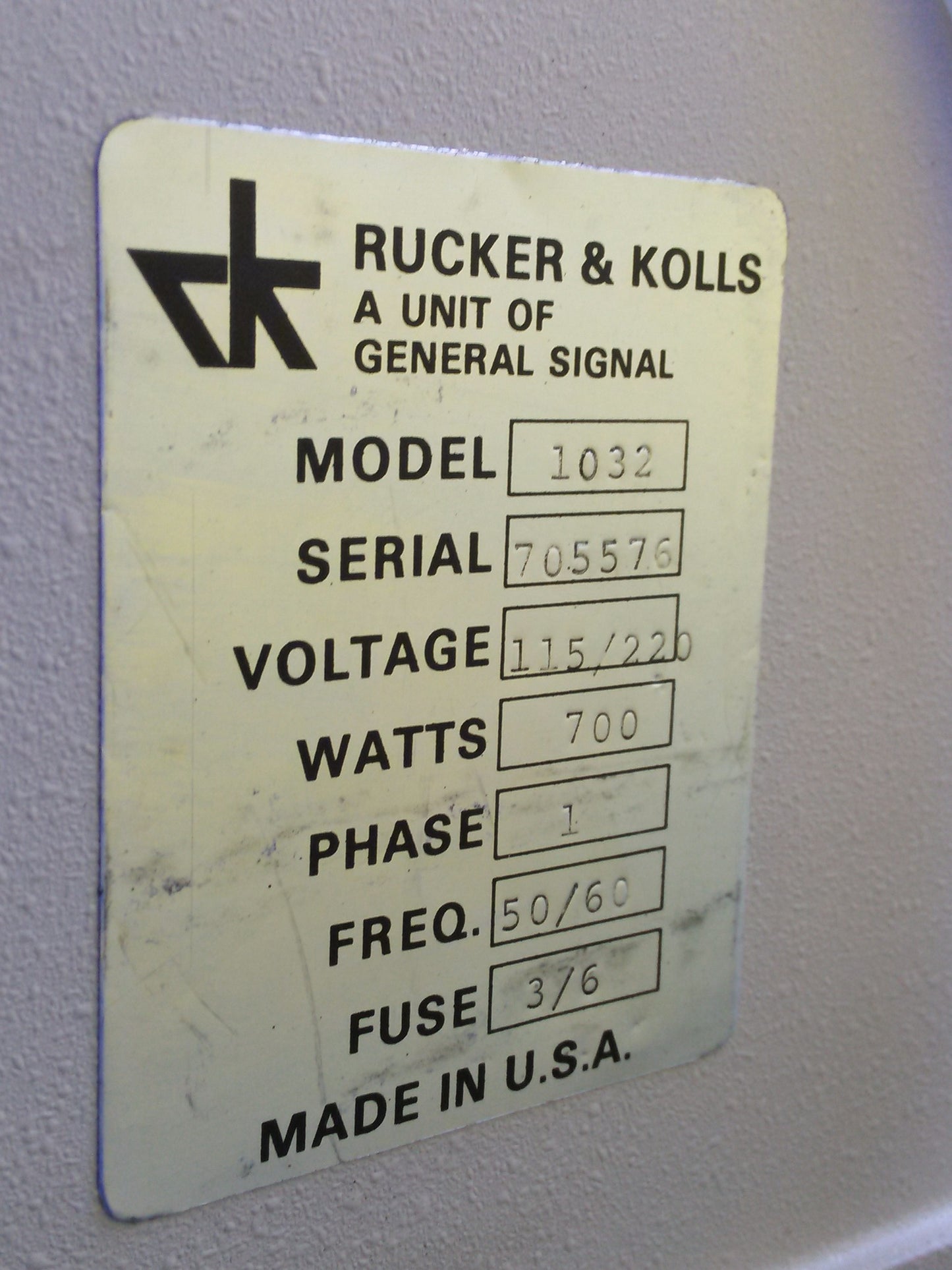 RUCKER & KOLLS MODEL 1032 BAUSCH LOMB BINOCULAR WAFER PROBER PROBE STATION
