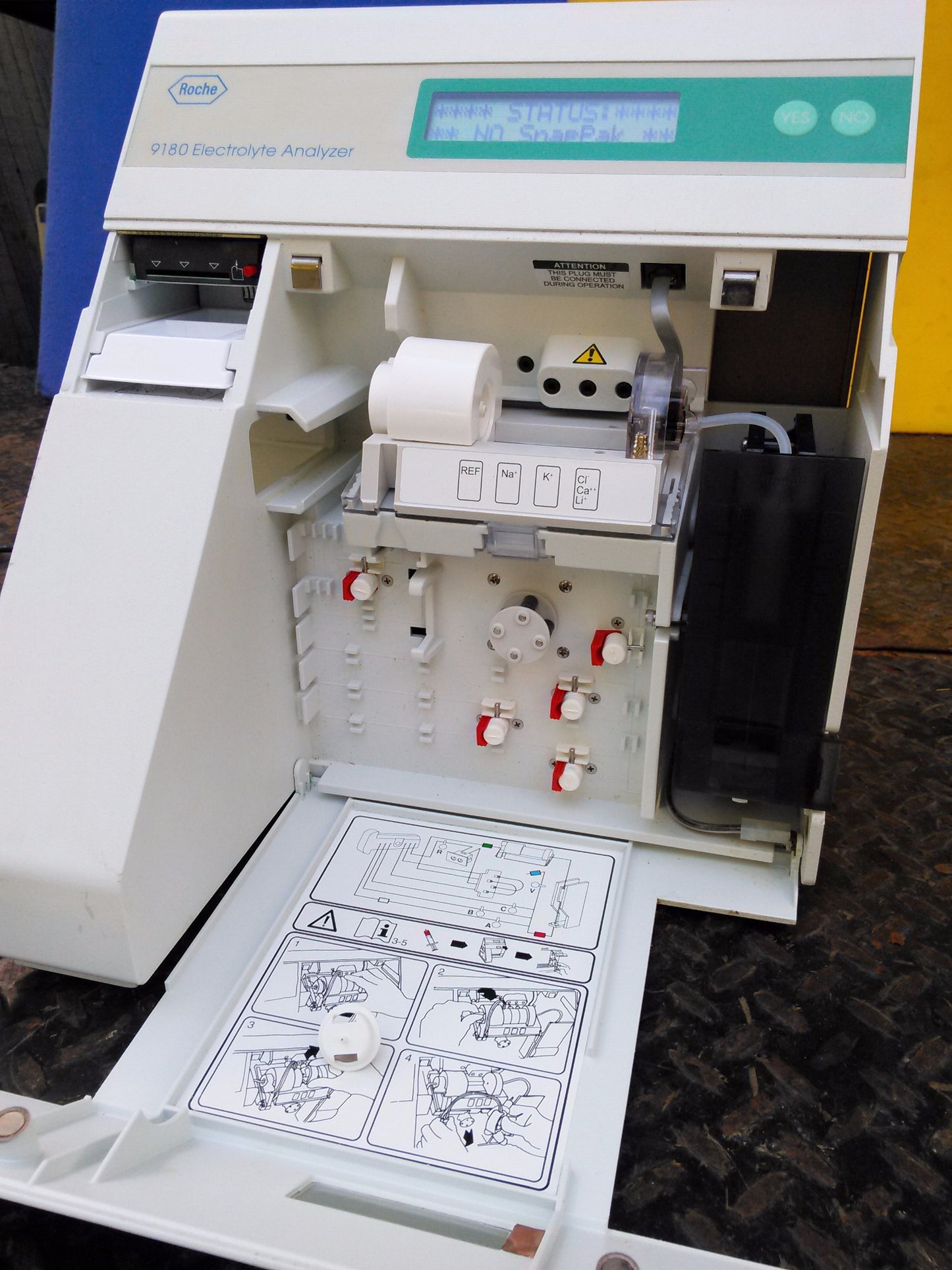 ROCHE TYPE 9180 ELECTROLYTE ANALYZER *no SnapPack *