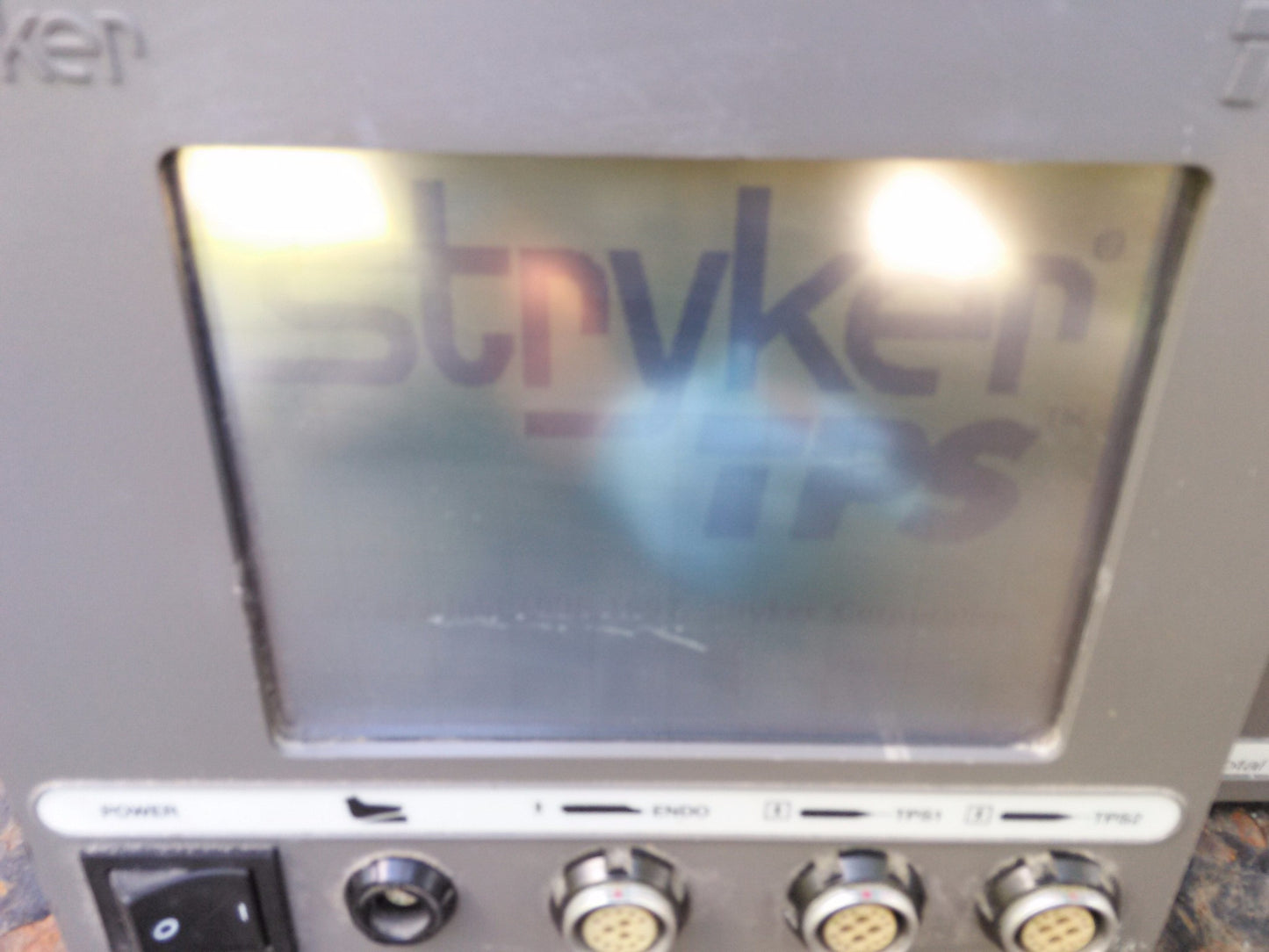 STRYKER TPS CONSOLE TOTAL PERFORMANCE SYSTEM TOUCH SCREEN Rev.3.3 SHAVER