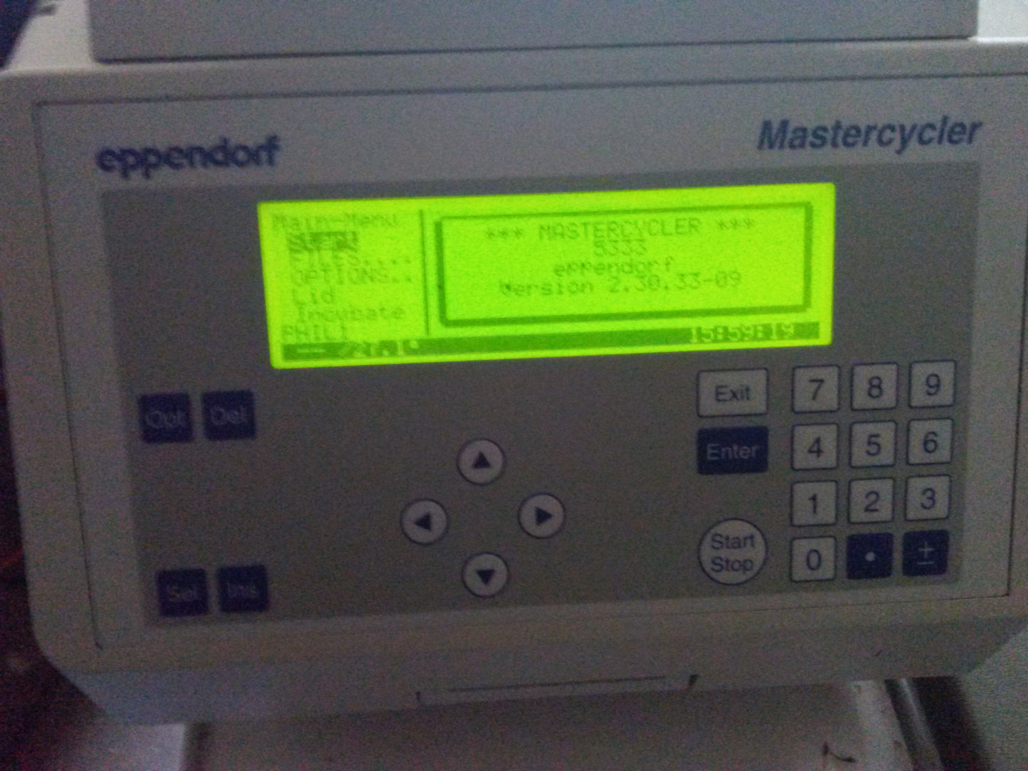 EPPENDORF MASTERCYCLER MODEL 5333 96 WELL GRADIENT
