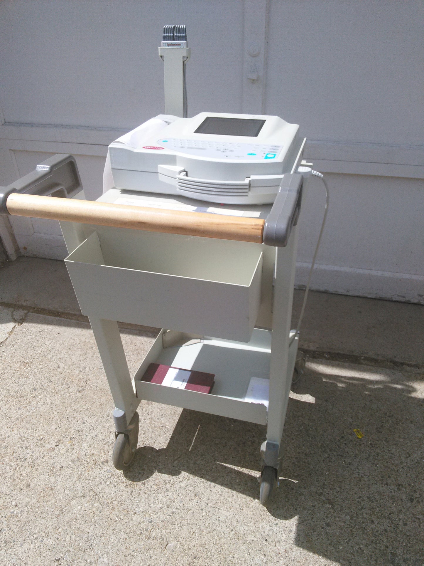 MARQUETTE 1200 EKG Resting ECG EKG w/ Module & Rolling Cart