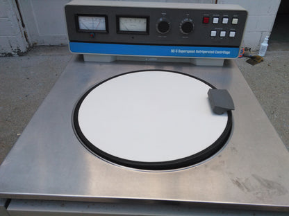 DUPONT SORVALL RC5 FLOOR MODEL REFRIGERATED CENTRIFUGE with ROTOR