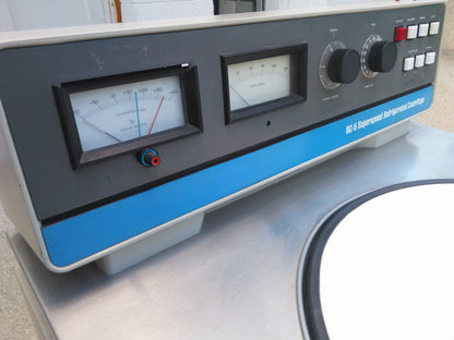 DUPONT SORVALL RC5 FLOOR MODEL REFRIGERATED CENTRIFUGE with ROTOR