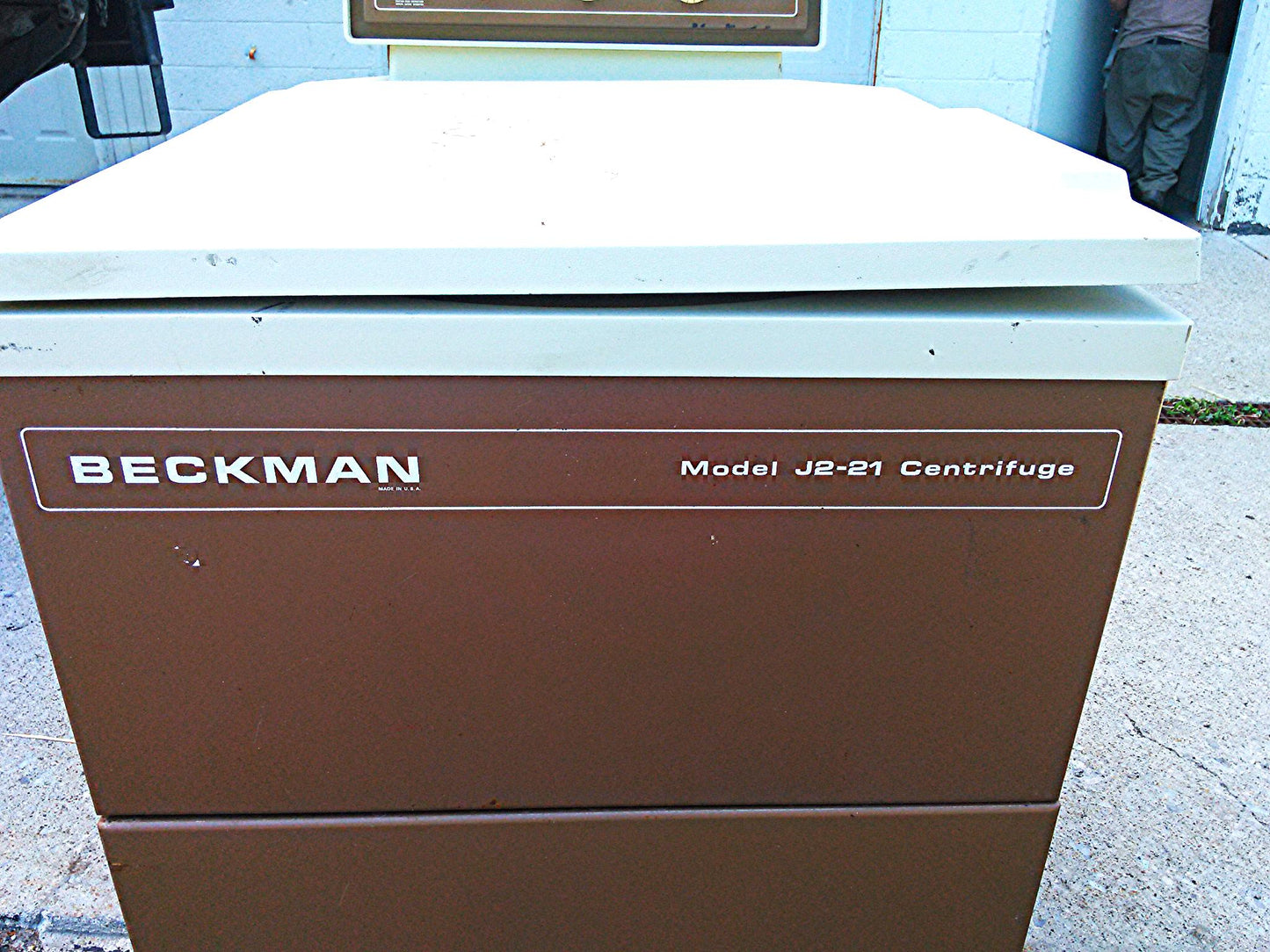BECKMAN FLOOR REFRIGERATED CENTRIFUGE J2-21 with Rotor PERFECT 3MONTH WARANTY