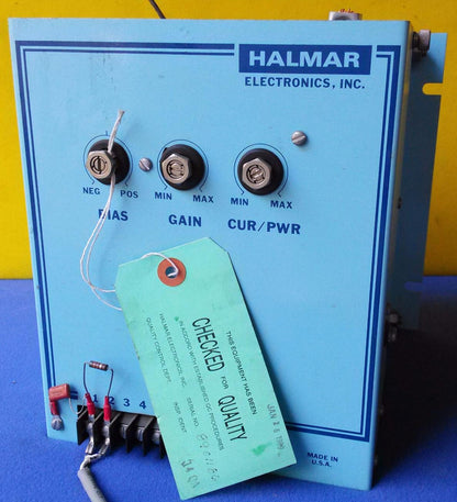 HALMAR 1P-4860-CL-D SCR 480VAC 60AMP SCR POWER CONTROL