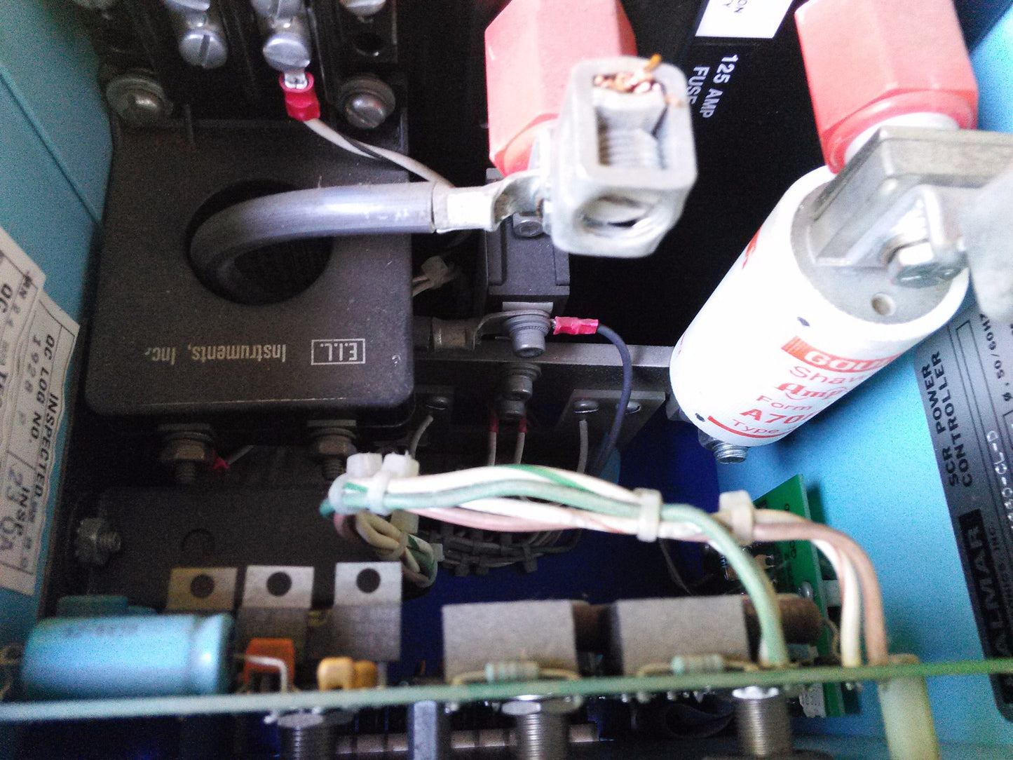 HALMAR 1P-4860-CL-D SCR 480VAC 60AMP SCR POWER CONTROL