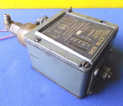ALLEN-BRADLEY 836 BULLETIN 836TJ7-CF STYLE T PRESSURE SWITCH SENSOR FREESHIPPING